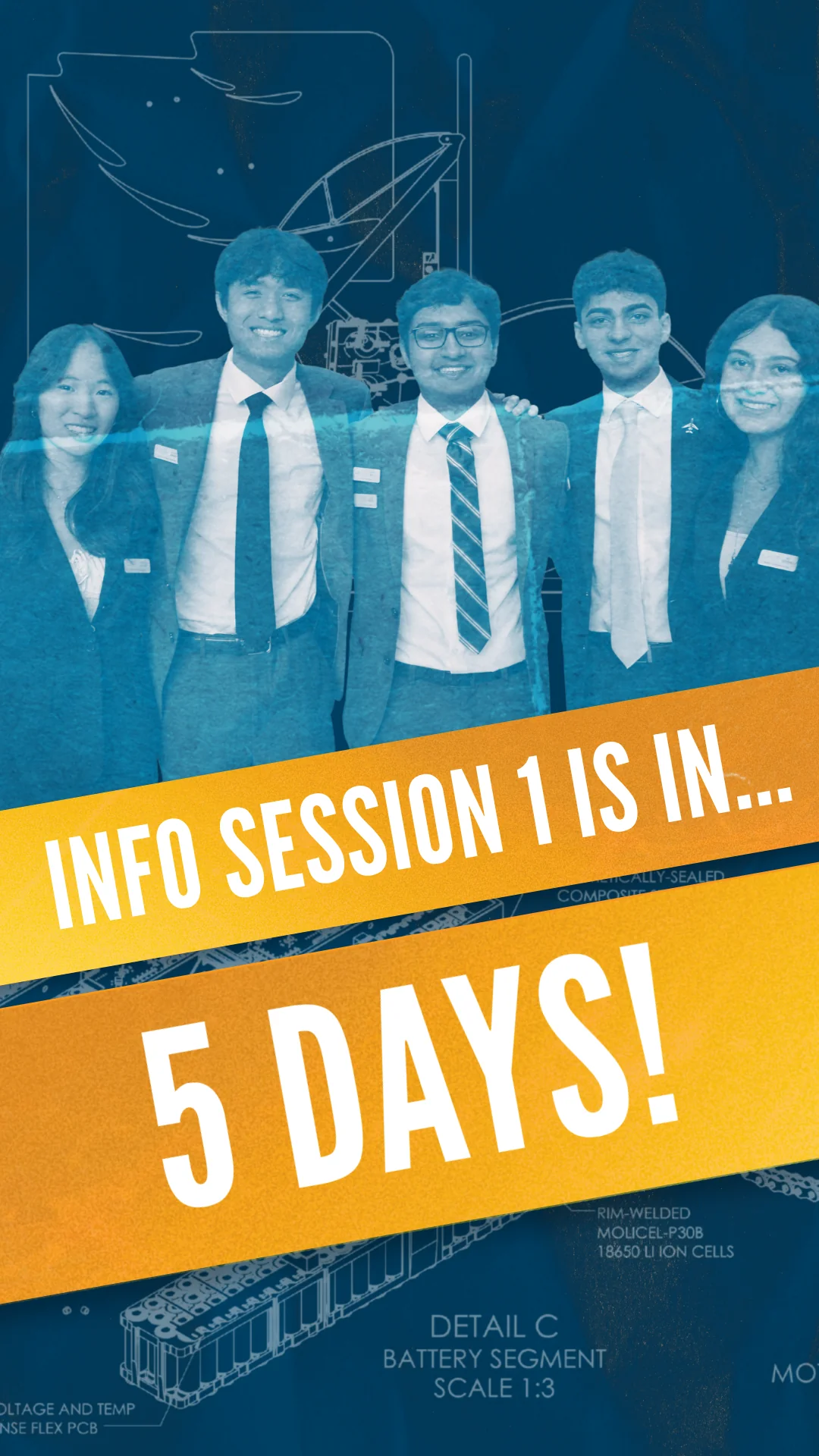 Info Session, 5 Days Out story post